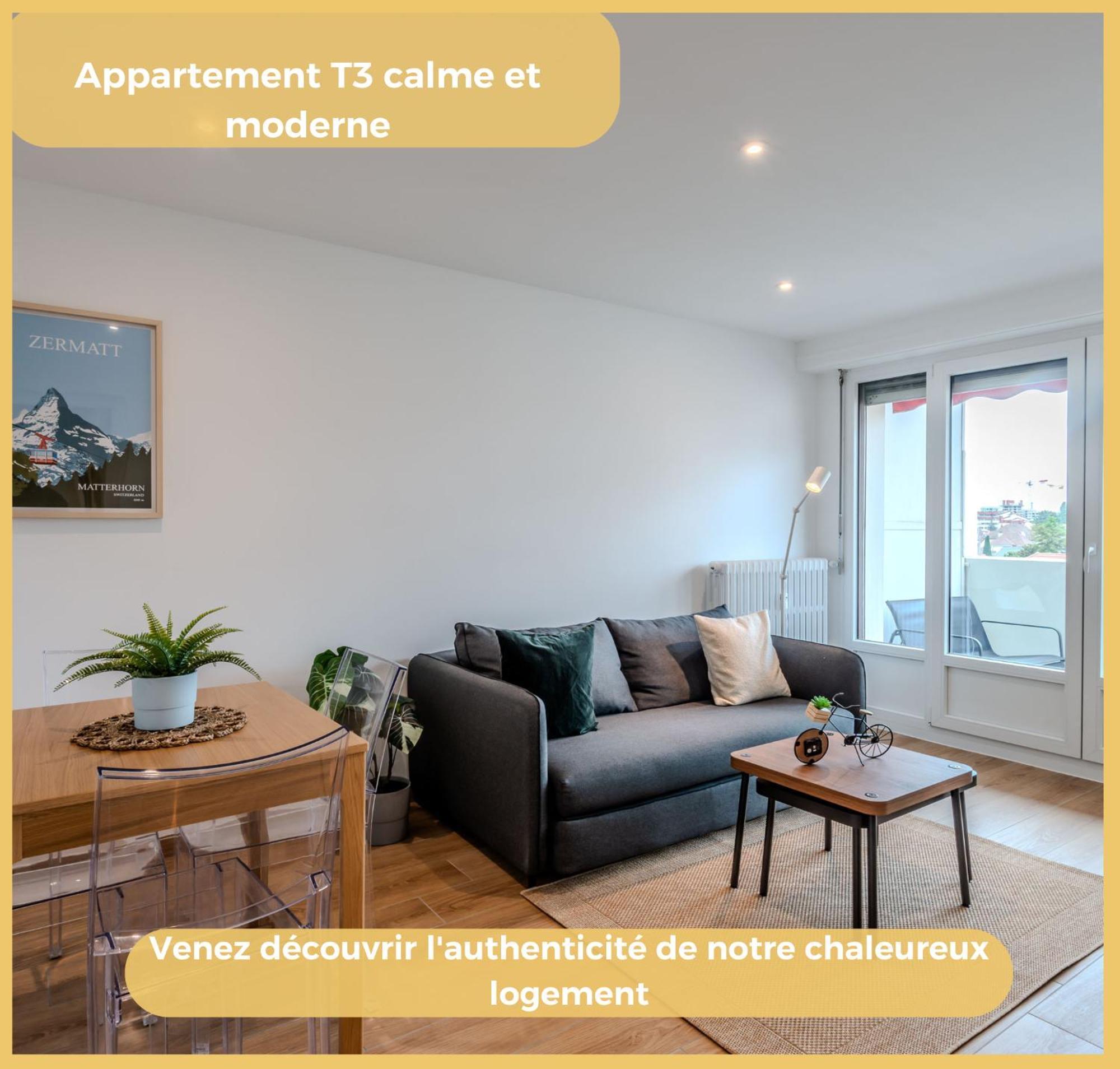 Chez Gwen I T3 I Gaillard Apartment ภายนอก รูปภาพ